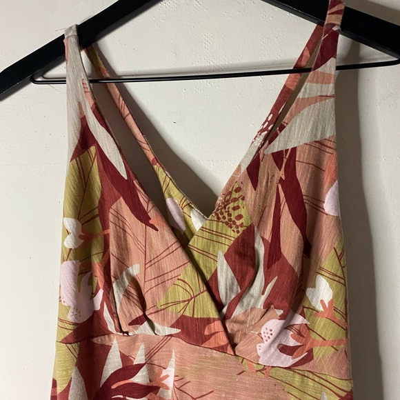 Patagonia Amber Dawn Dress The Cotton Wild Big in Spanish Red - Picture 5 of 9